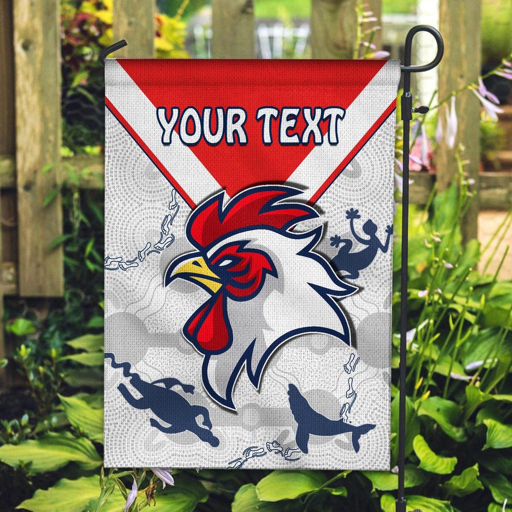 custom-personalised-roosters-flag-sydney-indigenous-version-white