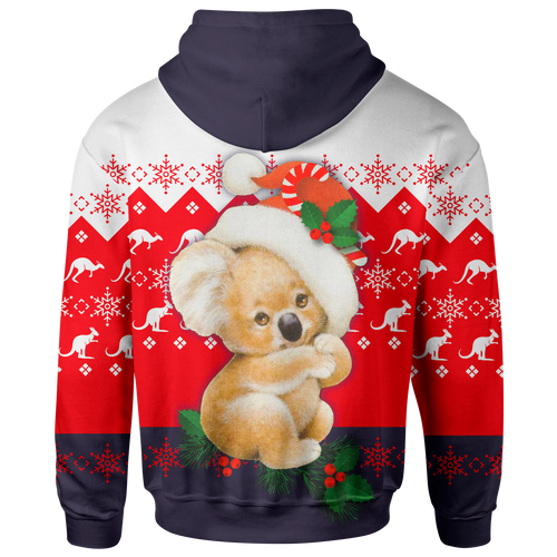 christmas-zip-up-hoodie-koala-hoodie-kangaroo-symbol-snowflakes-unisex