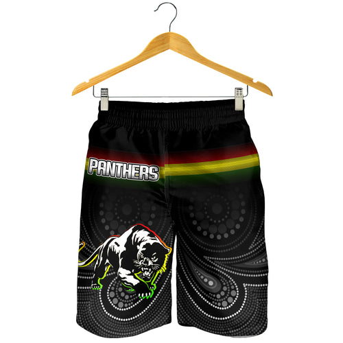 Black Panthers Rugby League Aboriginal Men Short - LT2