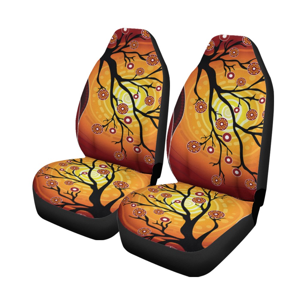 aboriginal-car-seat-covers-tree-in-spring-season