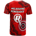 Melbourne Renegades Aboriginal Art Cricket 2022 T-Shirt - LT12