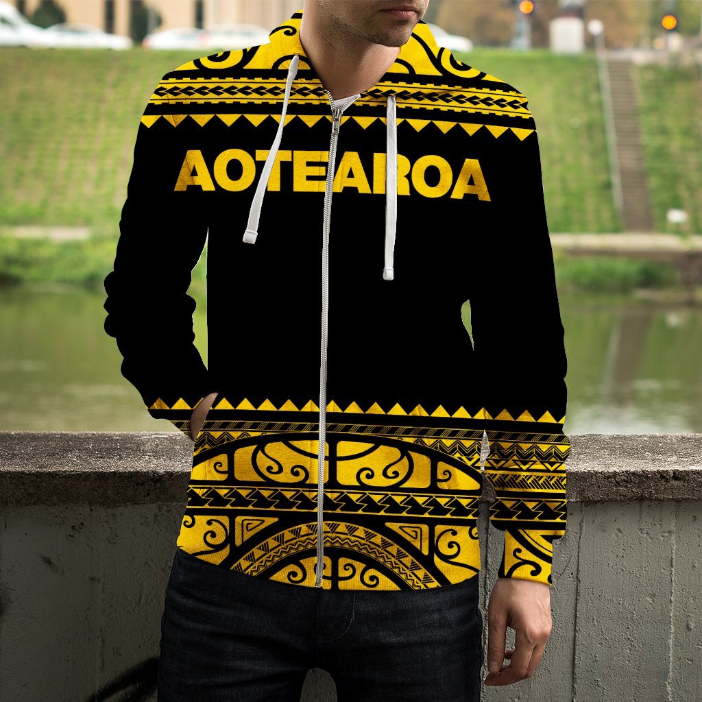 new-zealand-maori-zip-up-hoodie-aotearoa-silver-fern-zipper-hoodie-yellow
