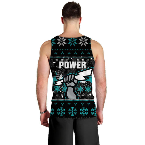 port-adelaide-men-tank-top-christmas-ugly-style