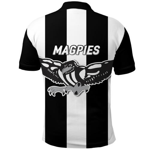 Magpies Busselton Football 2022 Polo Shirt - LT12