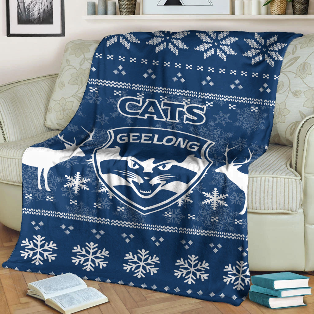 geelong-cats-blanket-christmas-ugly-style