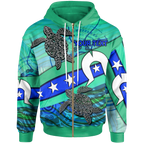 personalised-zip-up-hoodie-torres-strait-flag-and-turtle
