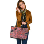 aboriginal-large-leather-tote-bag-indigenous-footprint-landscape
