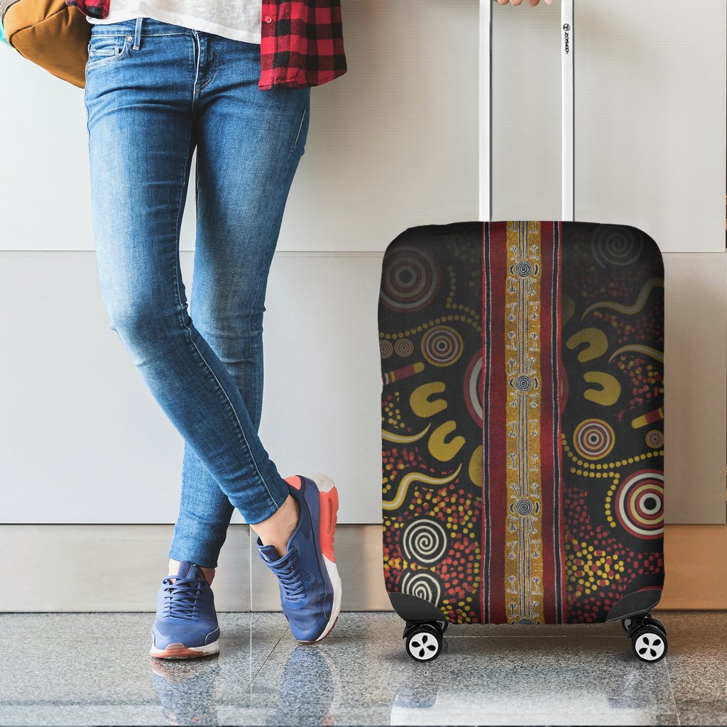 luggage-cover-aboriginal-dot-panting-art-stripe-lines