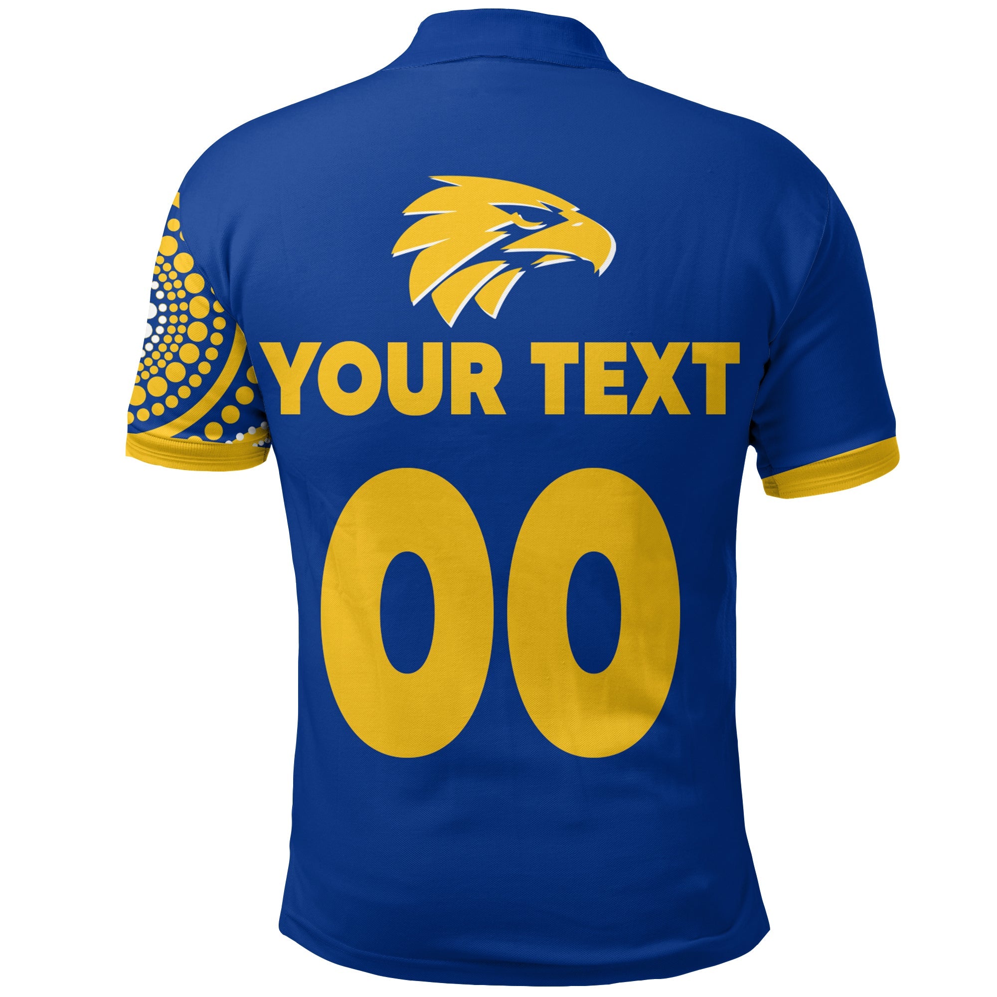 custom-personalised-mt-allan-eagles-polo-shirt-aboriginal-dot-painting