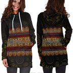 hoodie-dress-aboriginal-dot-panting-art-horizontal-lines