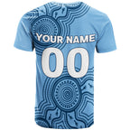 custom-personalised-sydney-t-shirt-indigenous-dot-painting-art