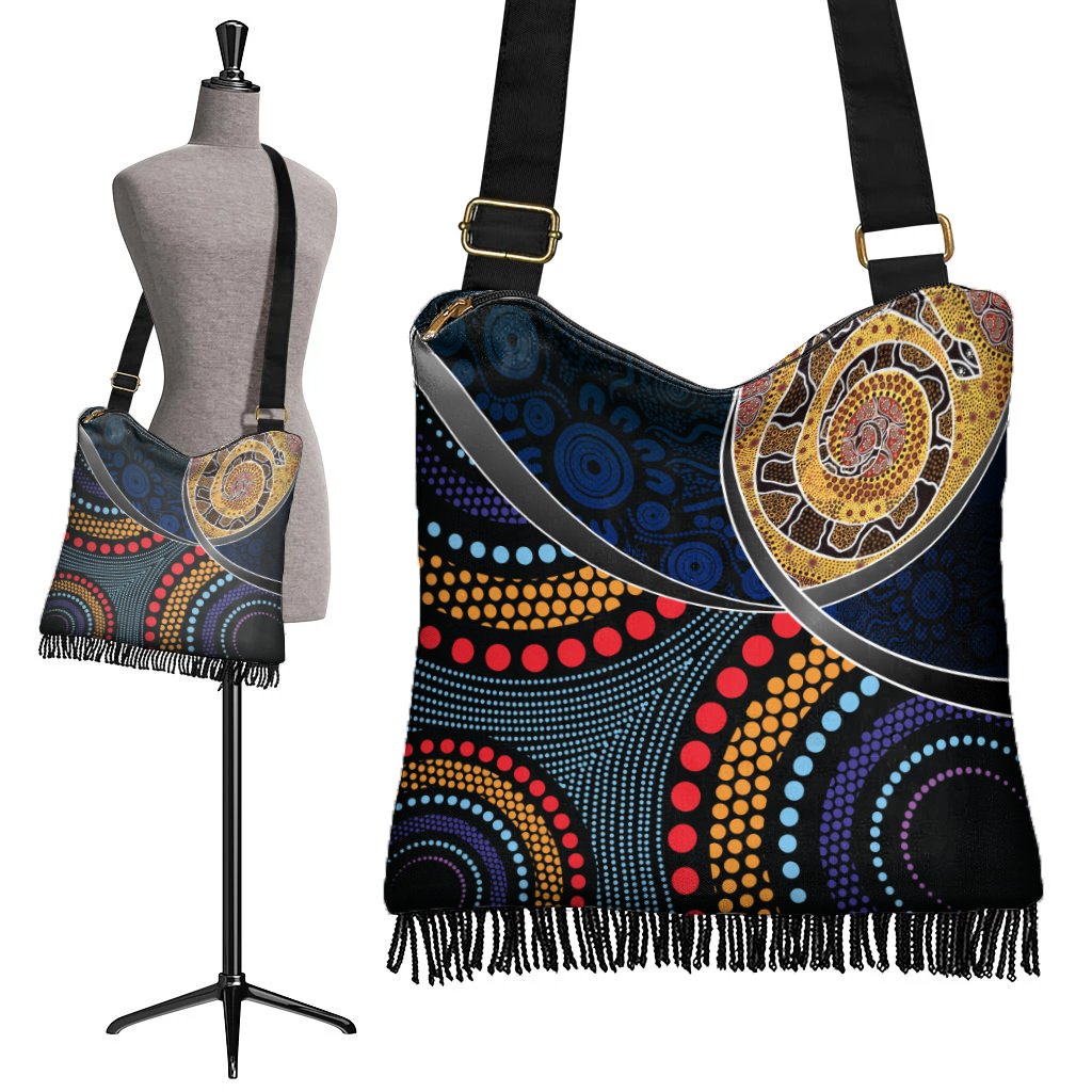 boho-handbag-aboriginal-dot-panting-art-with-snake