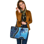 aboriginal-leather-tote-bag-dolphin-and-aboriginal-dot-patterns