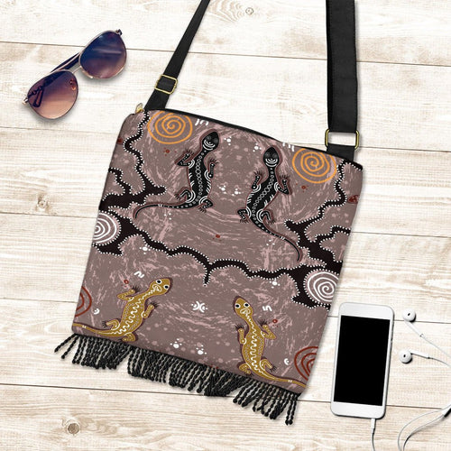 boho-handbag-lizard-family-aboriginal-pattern