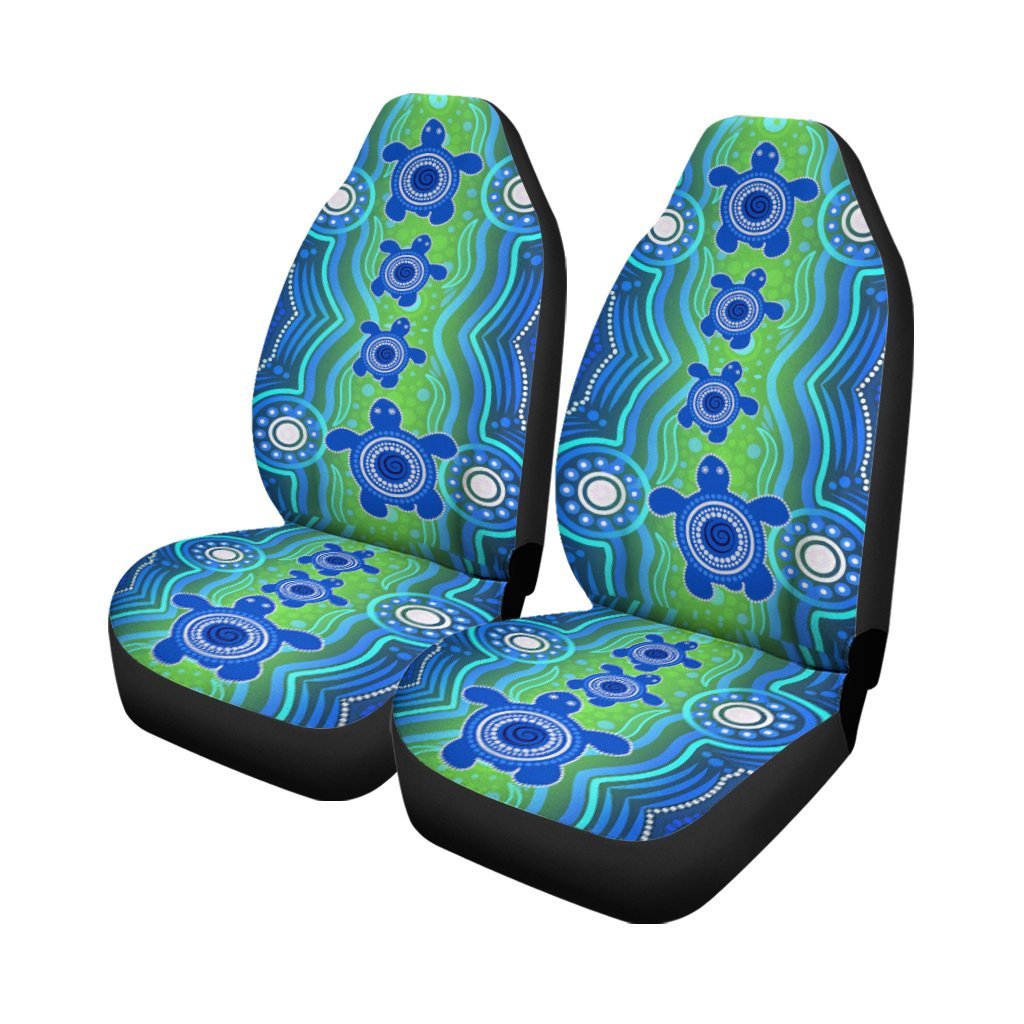 1staustrali-aboriginal-car-seat-covers-aboriginal-turtle-family