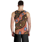 men-tank-aboriginal-dot-unique-style-turtle