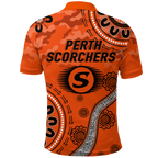 Perth Scorchers ANZAC Day Aboriginal Polo Shirt - LT12