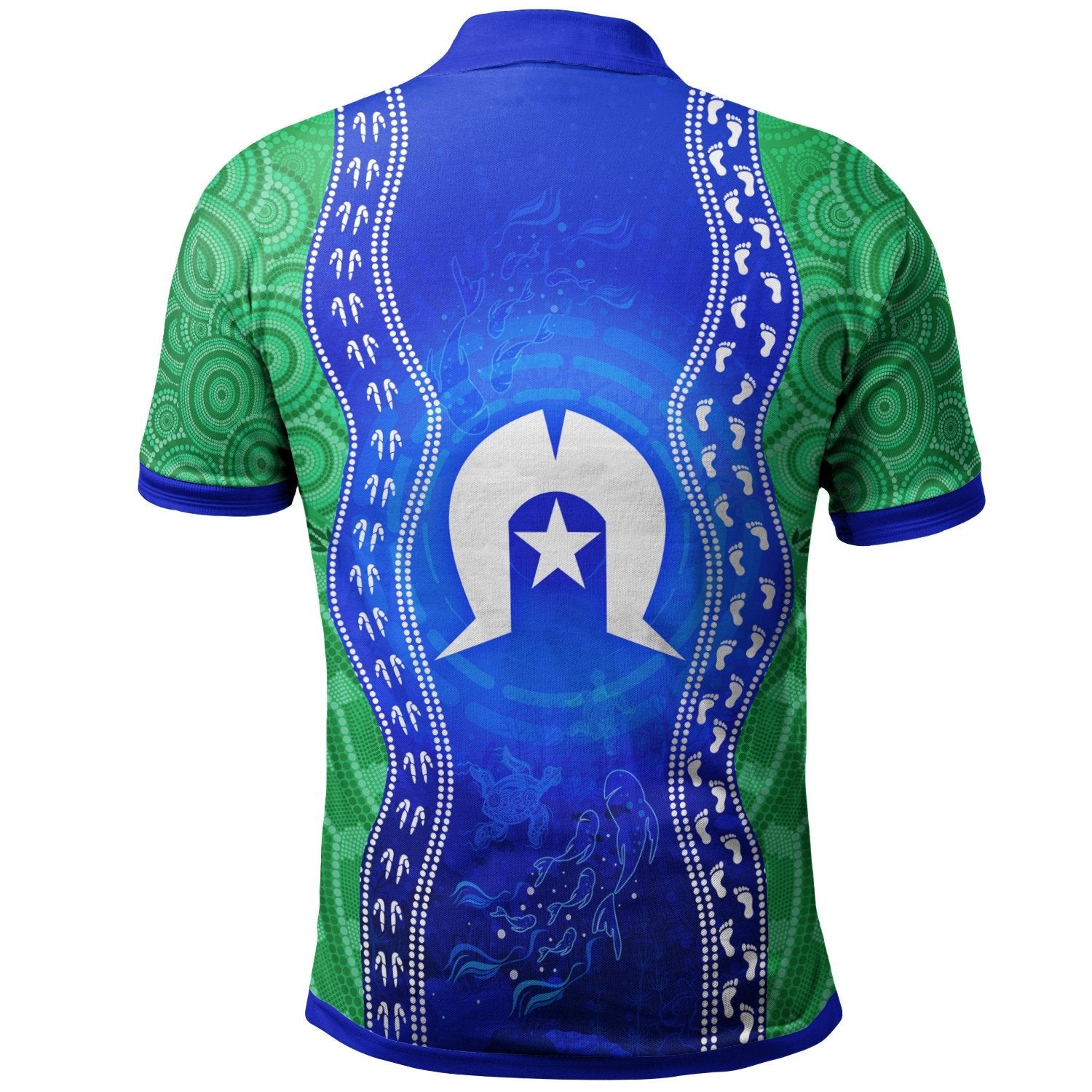 torres-strait-islanders-polo-shirt-kid-torres-symbol-with-aboriginal-patterns