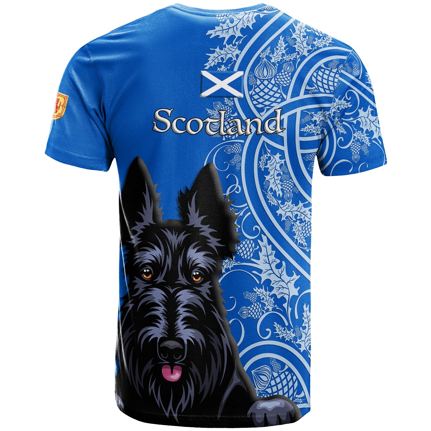 scottish-terrier-with-thistle-t-shirt