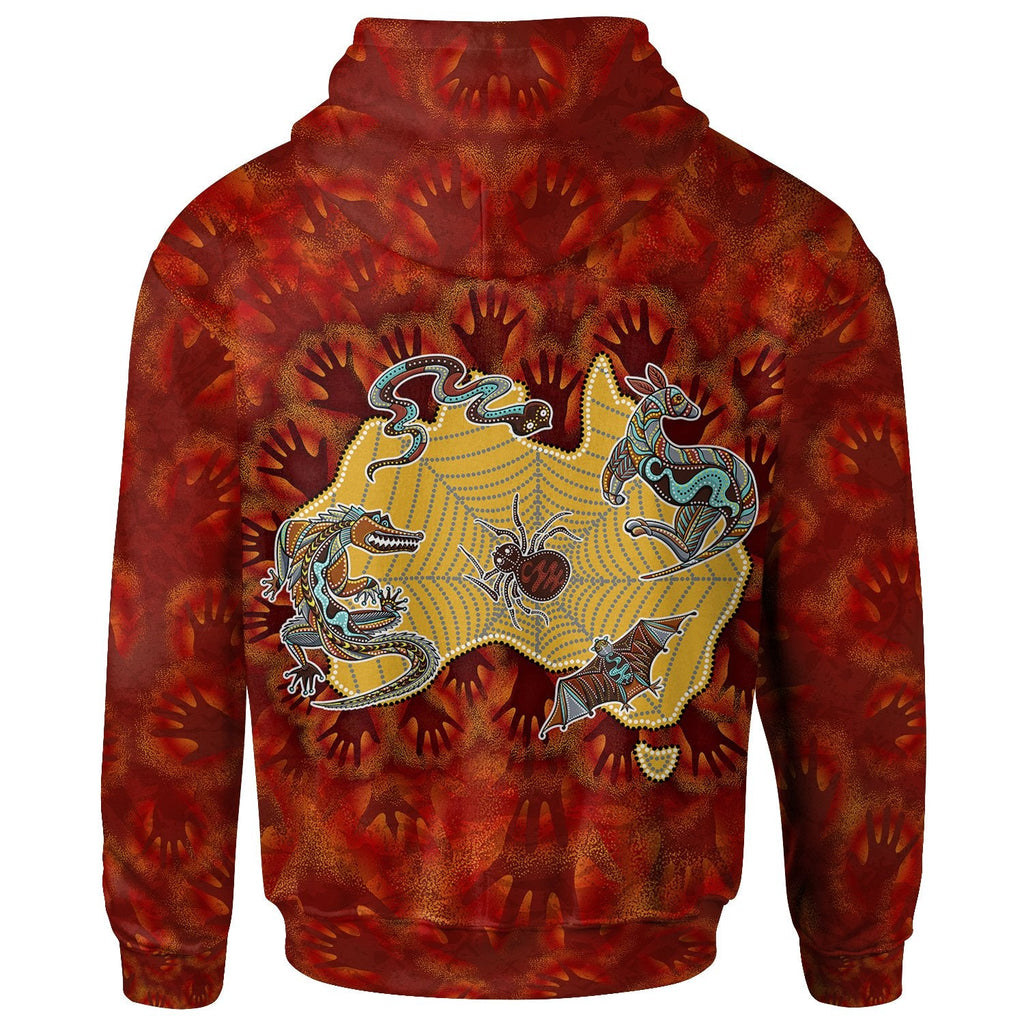 aboriginal-zip-up-hoodie-australia-map-hand-patterns-spider-web