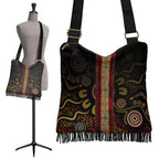 boho-handbag-aboriginal-dot-panting-art-stripe-lines