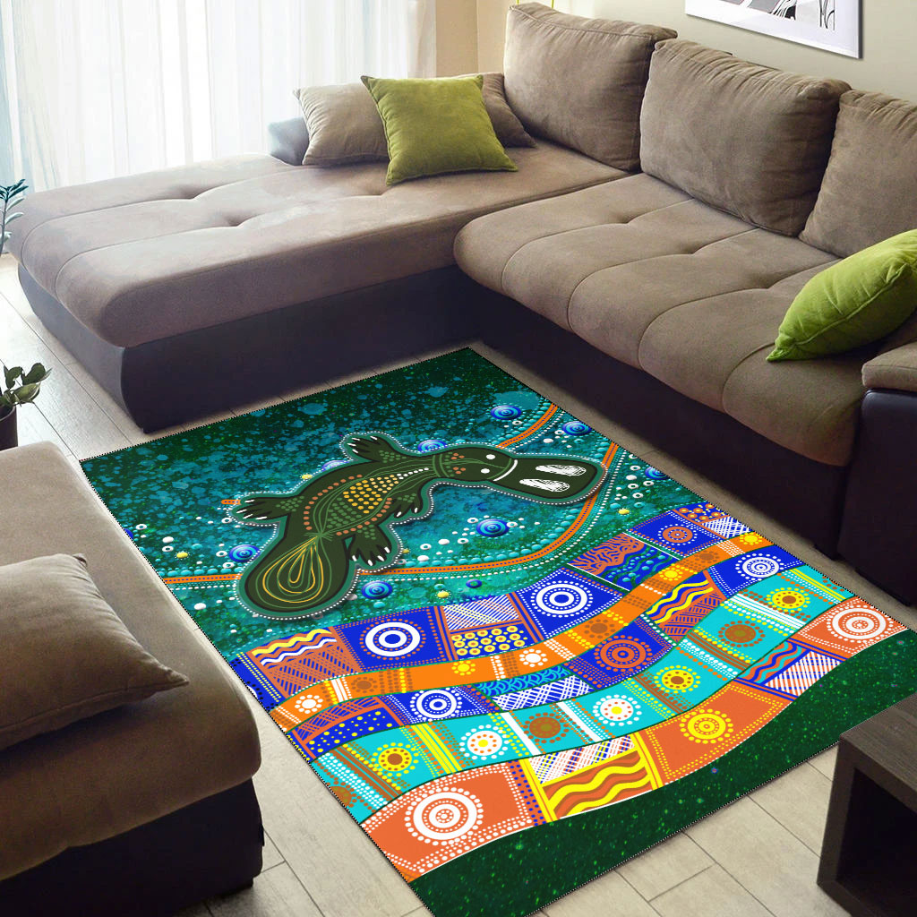 aboriginal-platypus-painting-area-rug