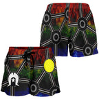 Naidoc Week 2021  Women Short, Aboriginal Geometric Style - Vibe Hoodie