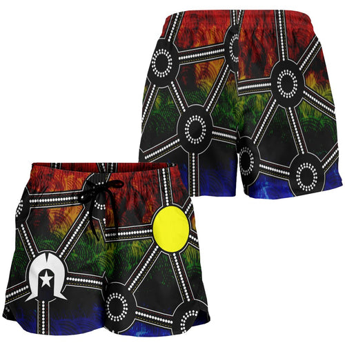 Naidoc Week 2021  Women Short, Aboriginal Geometric Style - Vibe Hoodie
