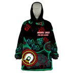 NAIDOC Week 2023 Aboriginal Art For Our Elders Wearable Blanket Hoodie - LT12