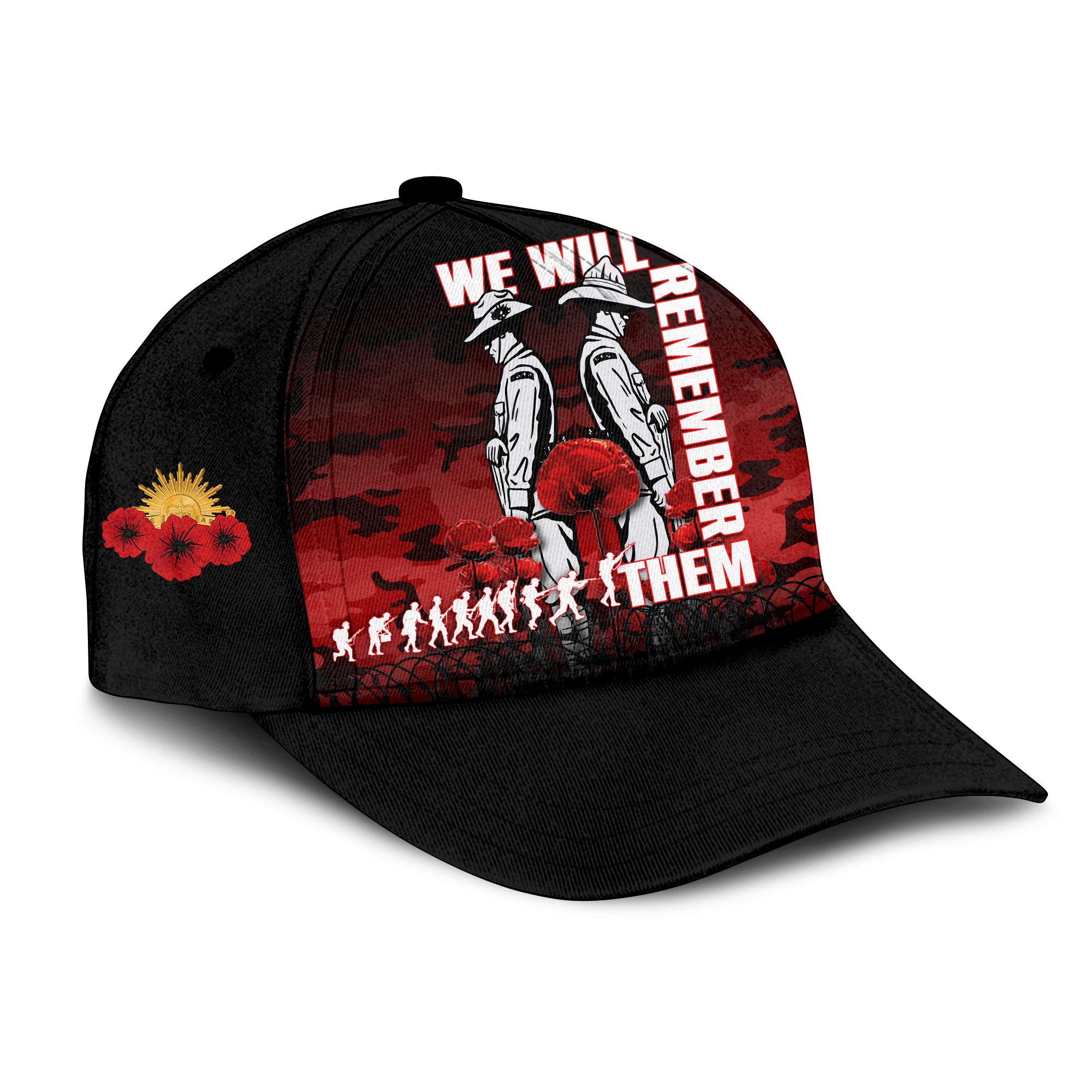 australia-anzac-2022-caps-camouflage-with-poppy-red