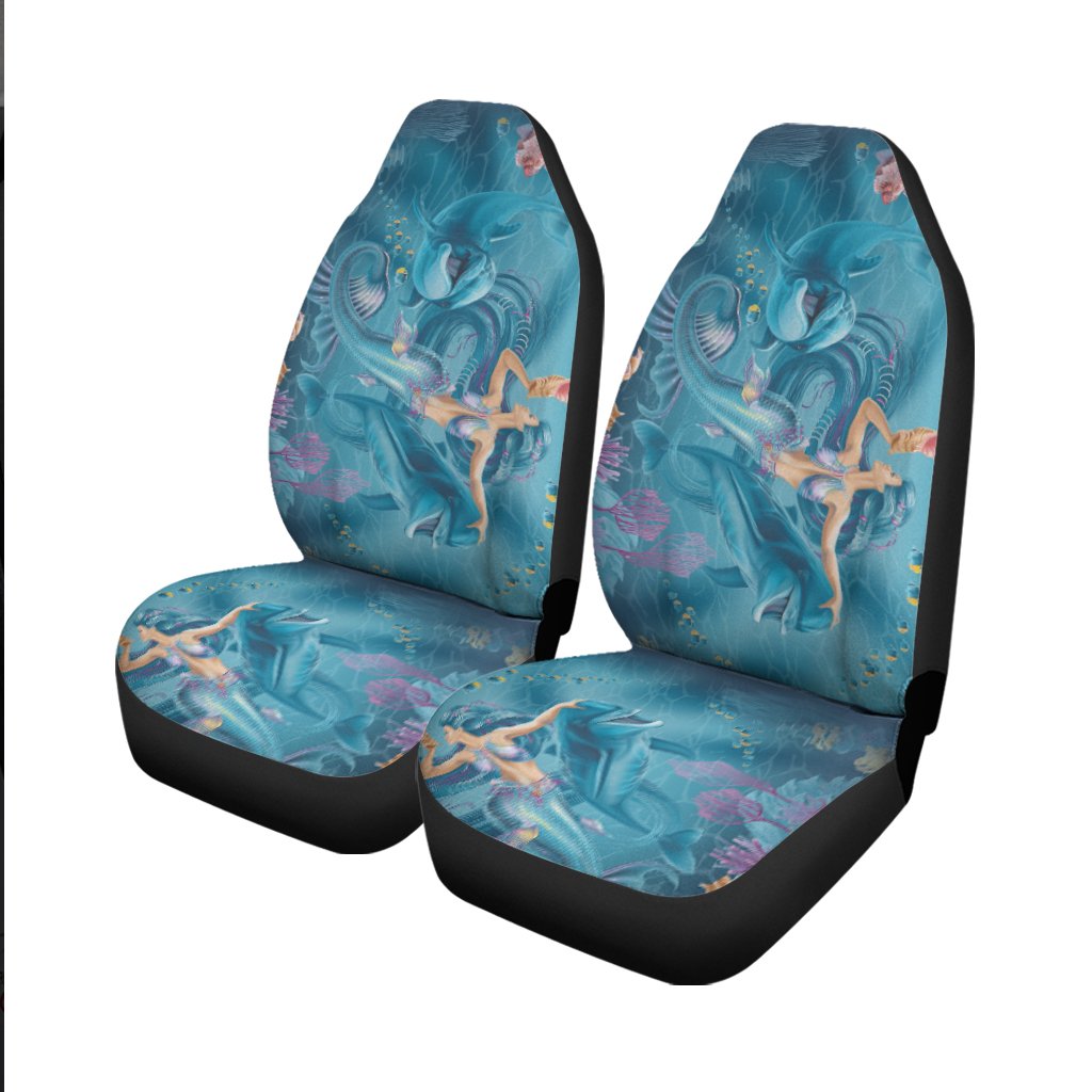 car-seat-cover-australia-beautiful-mermaid-with-dolphin