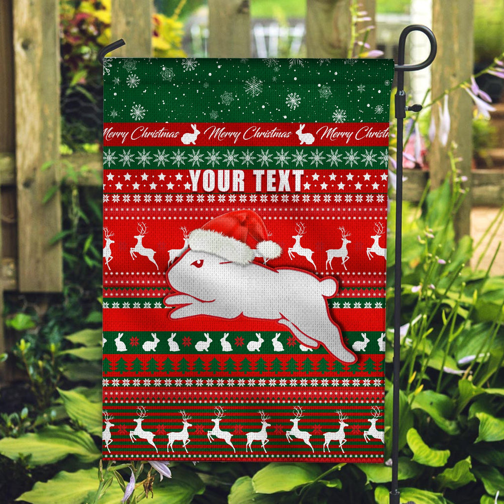 custom-personalised-rabbitohs-christmas-flag-south-sydney-indigenous