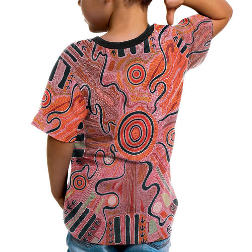 aboriginal-kid-t-shirt-indigenous-footprint-landscape