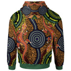 aboriginal-hoodie-aboriginal-two-lizards-dot-painting-circle