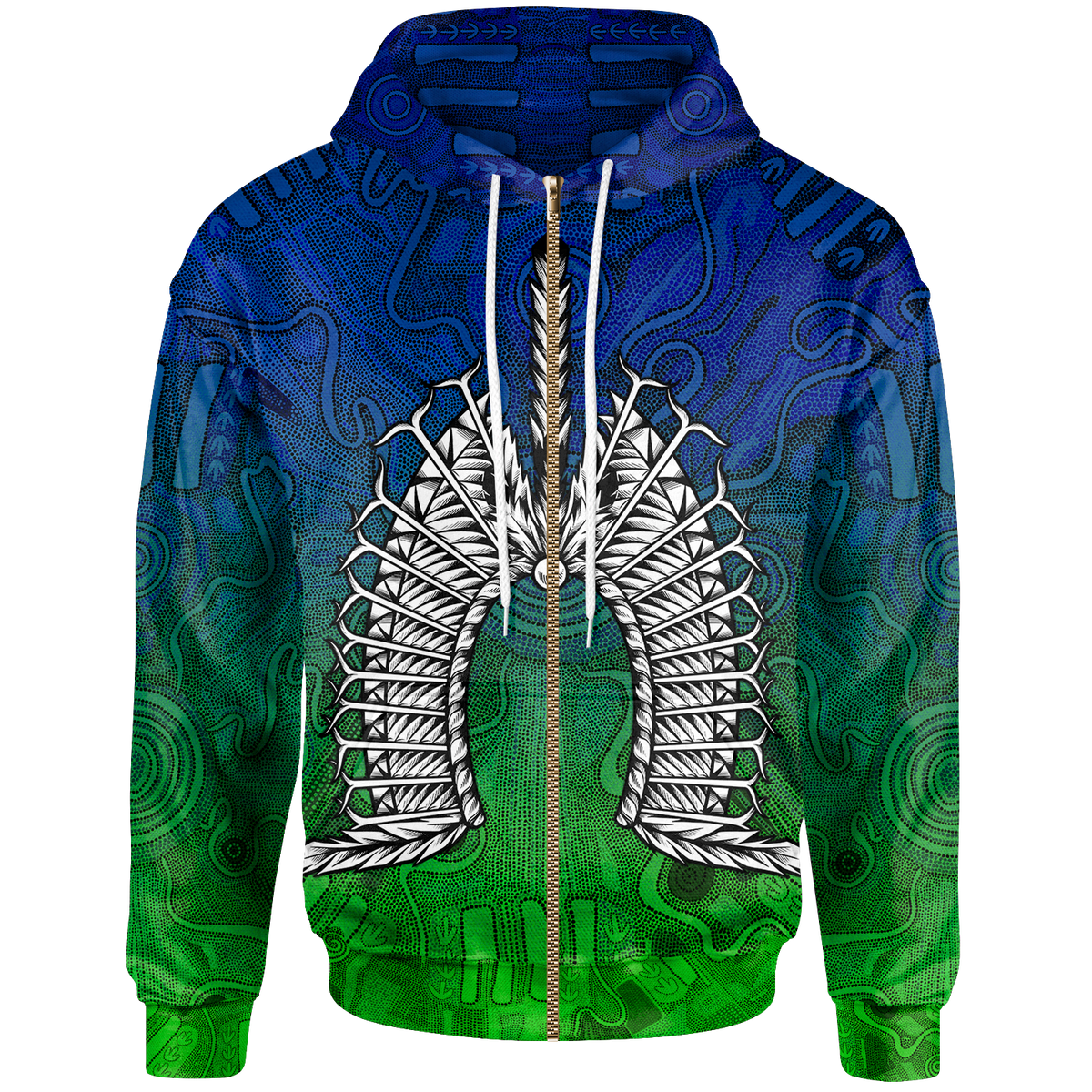 torres-strait-islander-zip-up-hoodie-dhari-mask