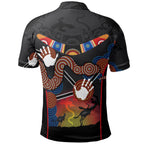 kid-aboriginal-polo-shirt-australian-boomerang-and-snake-indigenous-art