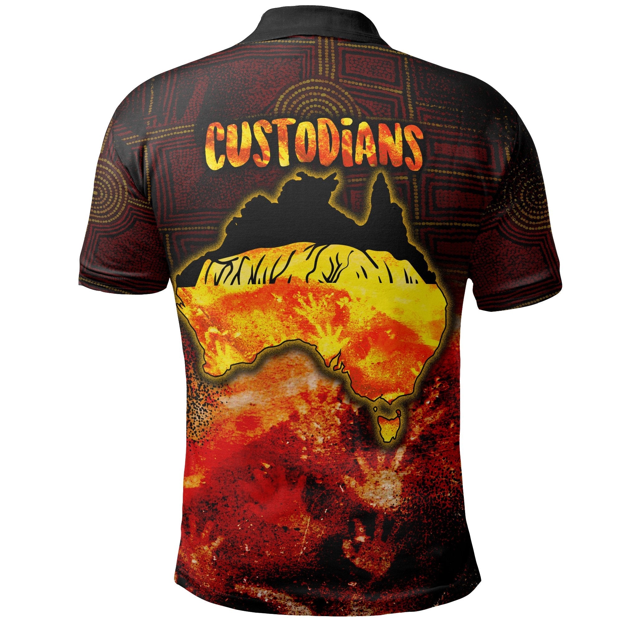 aboriginal-personalised-polo-shirt-anangu-custodians
