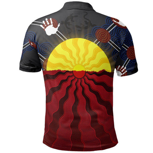 aboriginal-polo-shirts-aboriginal-lives-matter-flag-sun-dot-painting