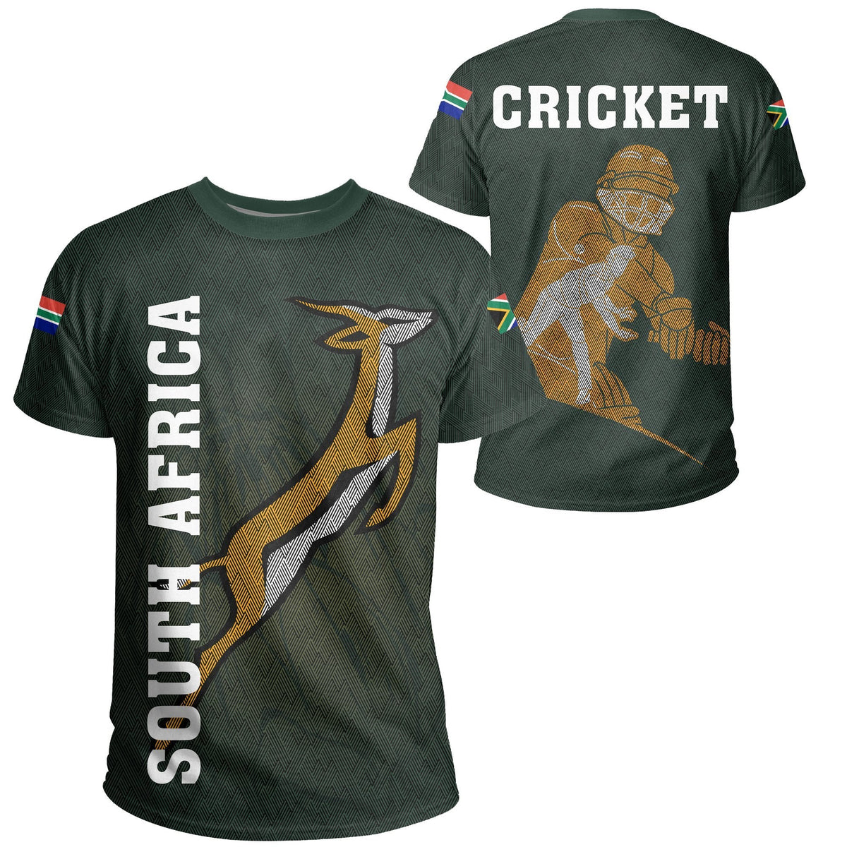 south-africa-t-shirt-cricket-springbok-line-style