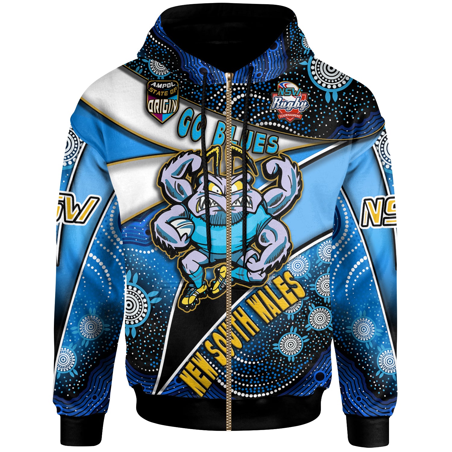 new-south-wales-rugby-league-team-hoodie-custom-new-south-wales-blues-with-aboriginal-patterns-state-of-origin-hoodie