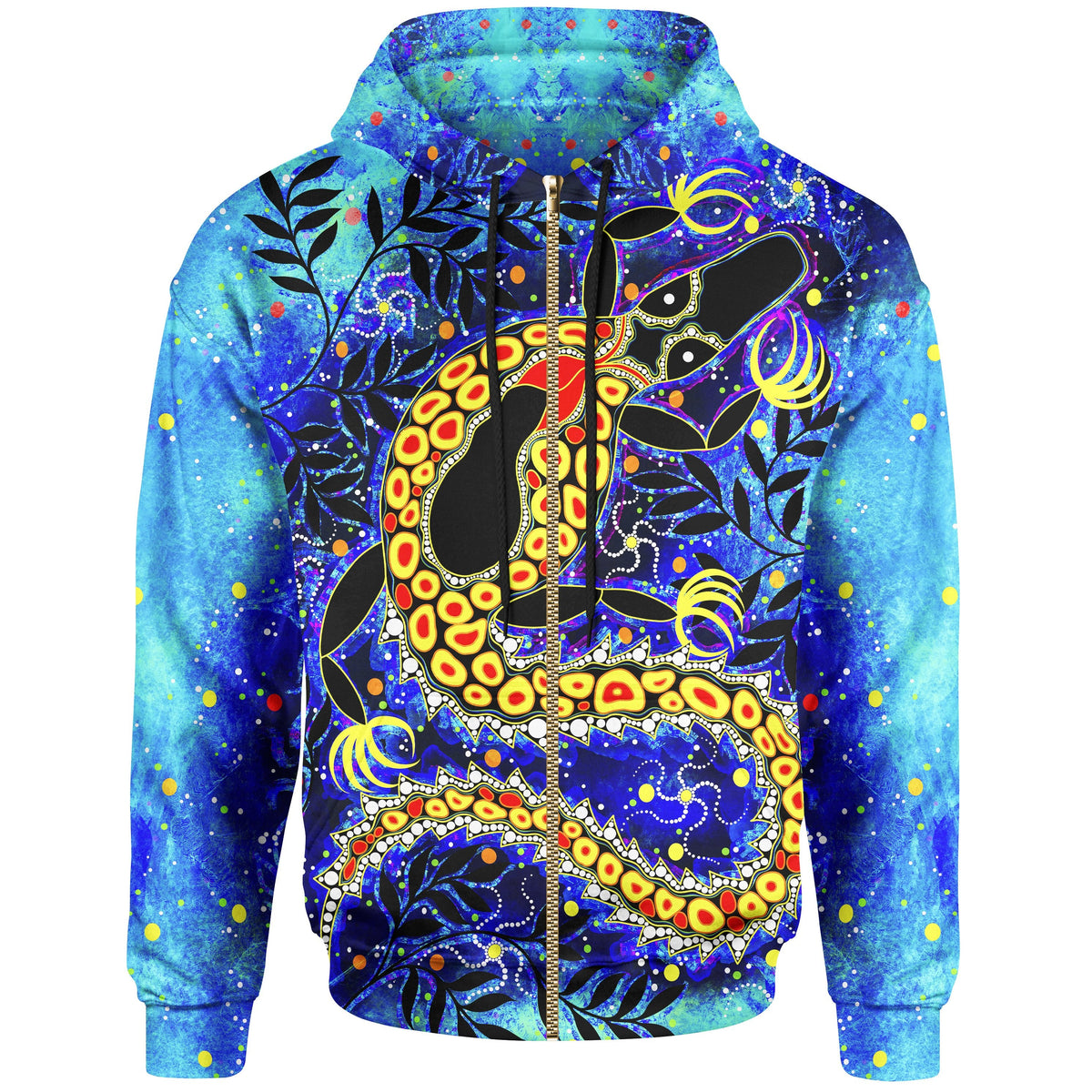 aboriginal-zip-up-hoodie-indigenous-crocodile