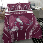 custom-personalised-sea-eagles-indigenous-bedding-set-manly-forever
