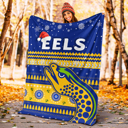 eels-unique-premium-blanket-merry-christmas-parramatta