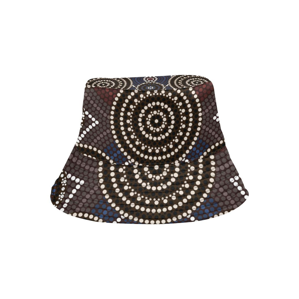bucket-hat-aboriginal-dot-painting-hat-ver08
