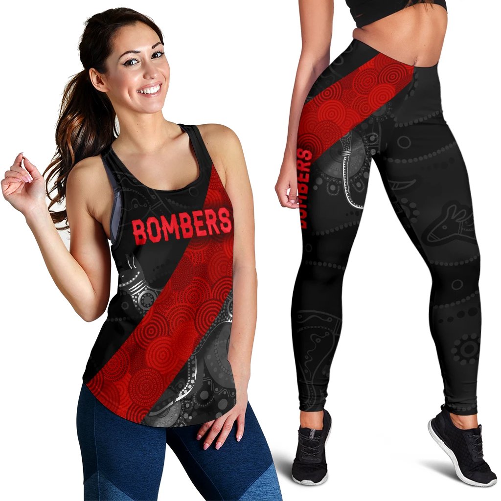 combo-racerback-tank-and-legging-essendo-indigenous-bombers-black