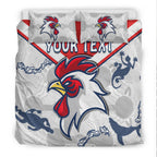 custom-personalised-roosters-bedding-set-sydney-indigenous-version-white
