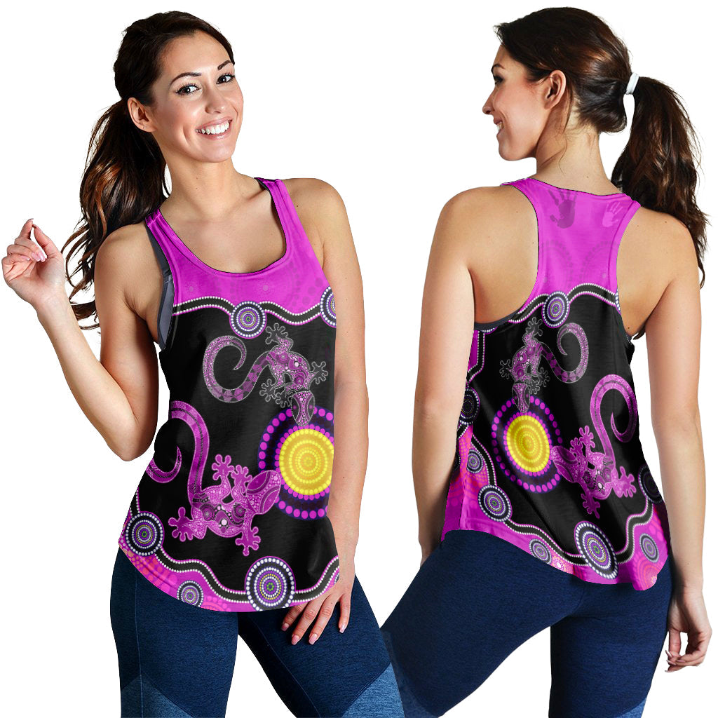 aboriginal-lizard-women-racerback-tank-attracted-australia-version-purple