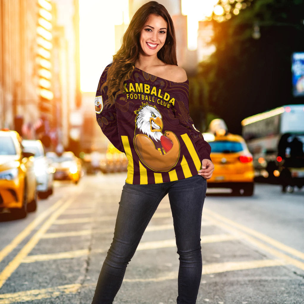 custom-personalised-kambalda-football-club-off-shoulder-sweater-goldfields-football-indigenous-eagles