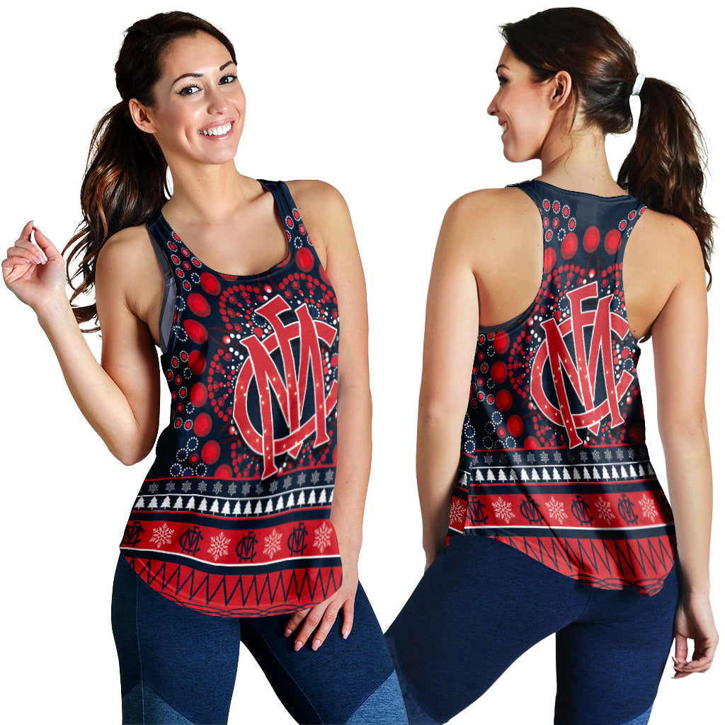 demons-merry-christmas-women-racerback-tank-melbourne-football-indigenous