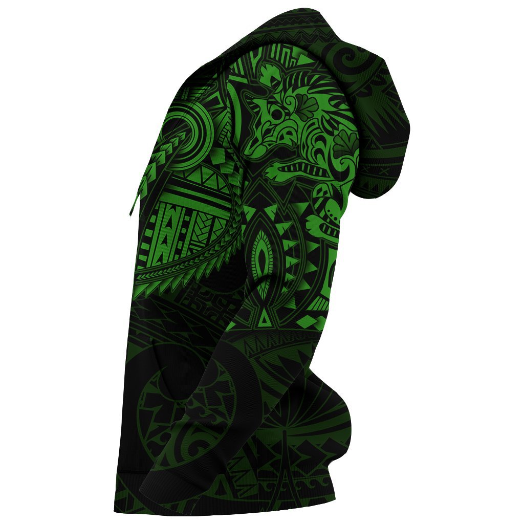 new-zealand-hoodie-maori-tattoo-wolf-dragon-pullover-hoodie-green